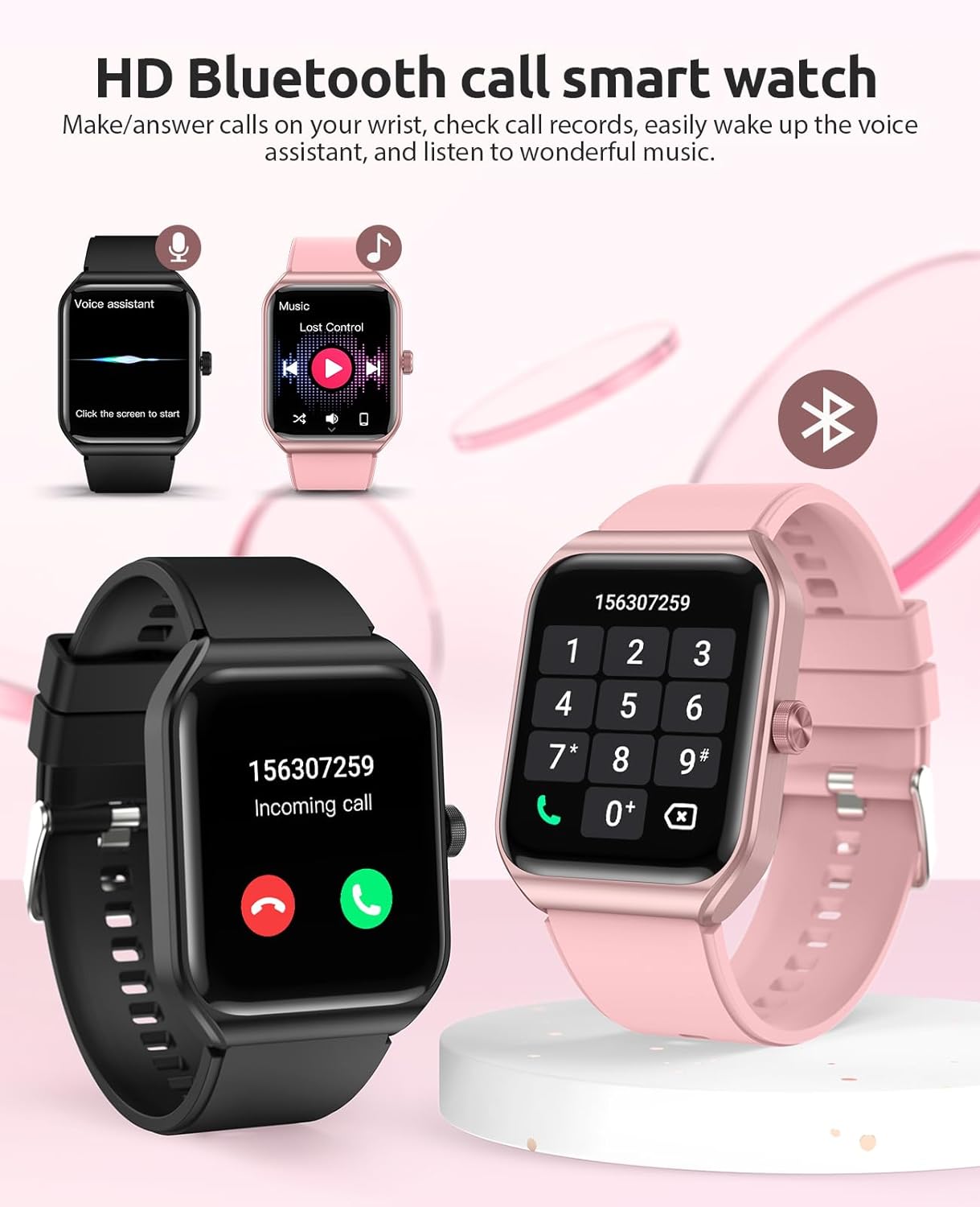 Smart Watch for Women, 1.91 Smart Watch for Women, 1.91